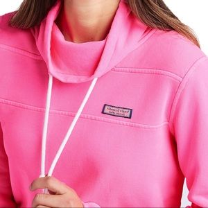 VV Garment Dyed Relaxed Funnel Neck Shep Shirt